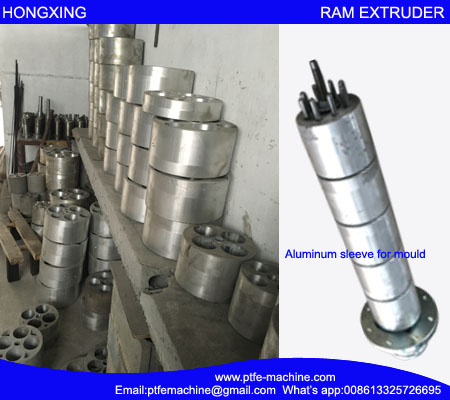 aluminum sleeve for ram extruder