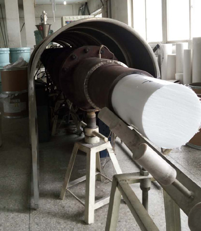 PTFE ram extrusion machine for the rod size reach to 200mm