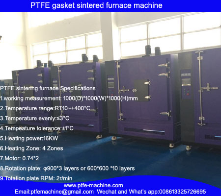 HX-151 automatic PTFE gasket sintering furnace machine(PTFE oven)