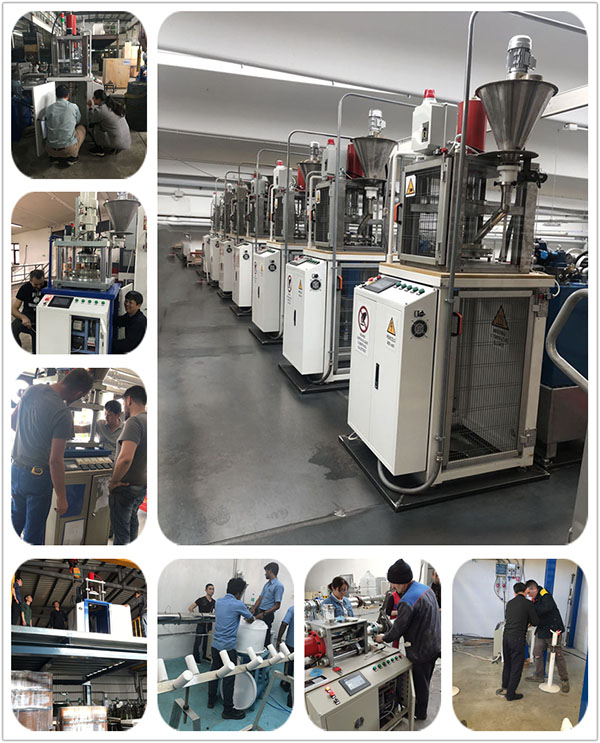 hydraulic PTFE rod ram extrusion machine for test in Aboard